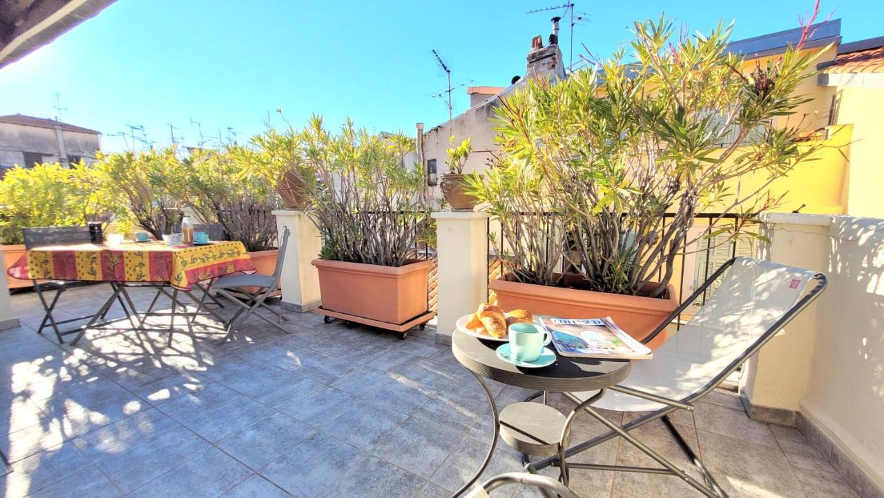 Ze Perfect Place - Appartement De Charme Nicois - 2 Chb & 2 Sdb - Ac - Terrasse - Vieux Nice Exterior photo